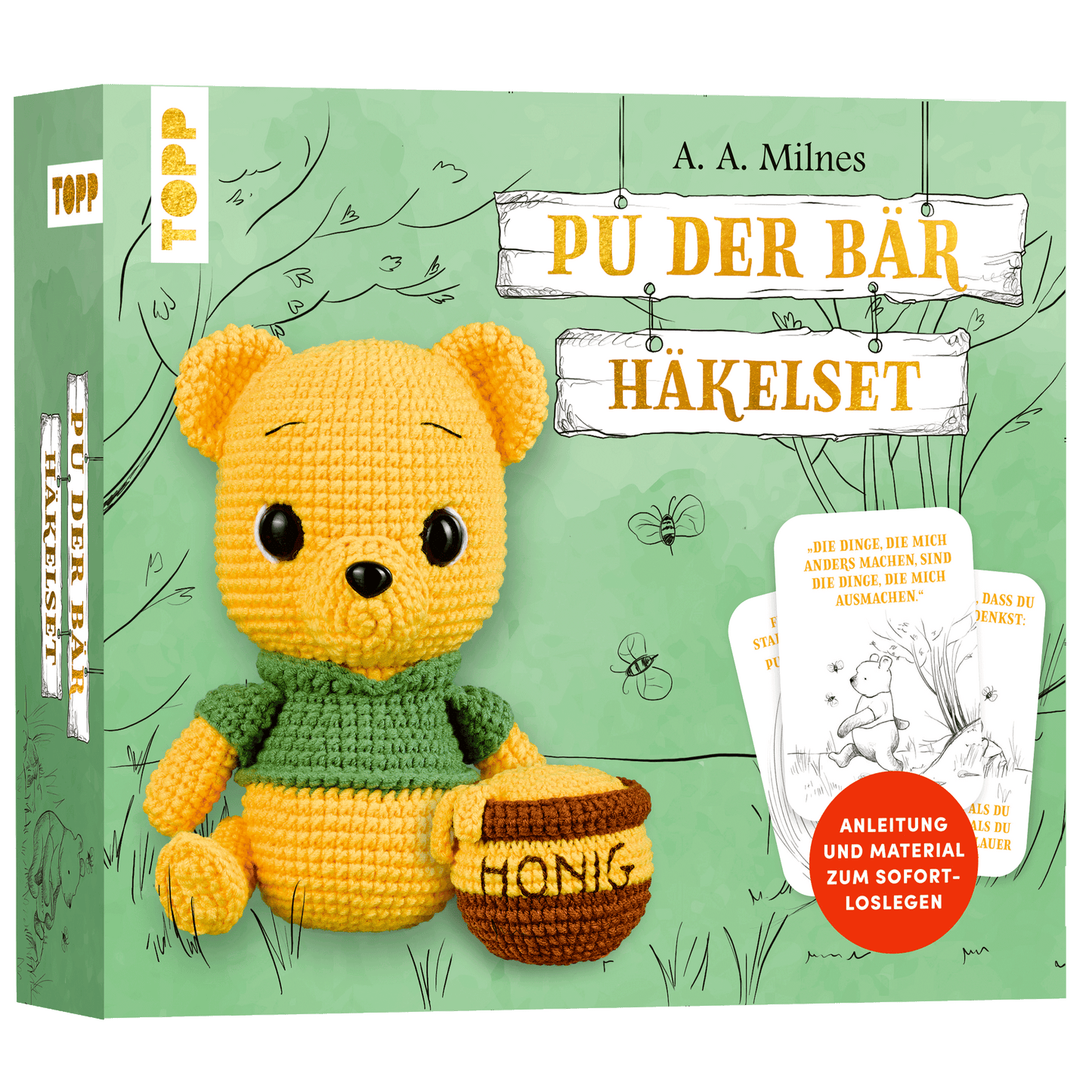 Pu der Bär Häkelset