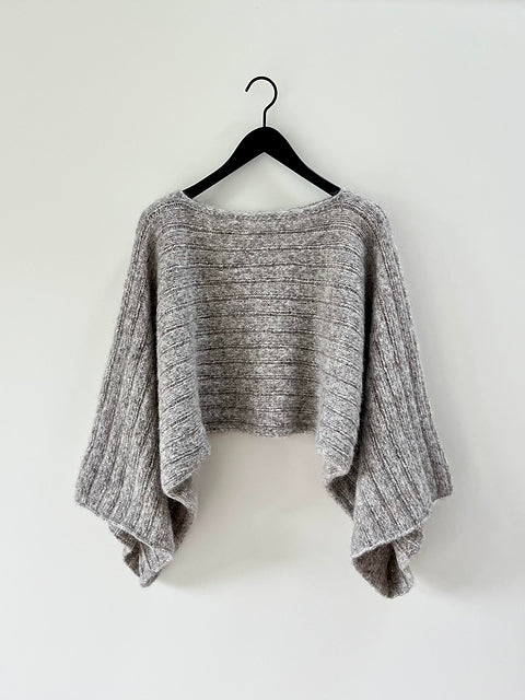 Strickpaket My Comfy Poncho von NORgardknitters aus dem Originalgarn von Isager