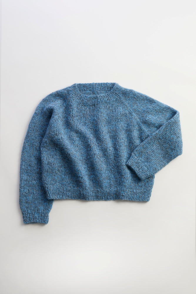 Strickpaket Gaya høstgenser aus Alpakka Lin von Rauma inkl. Anleitung (DE!)