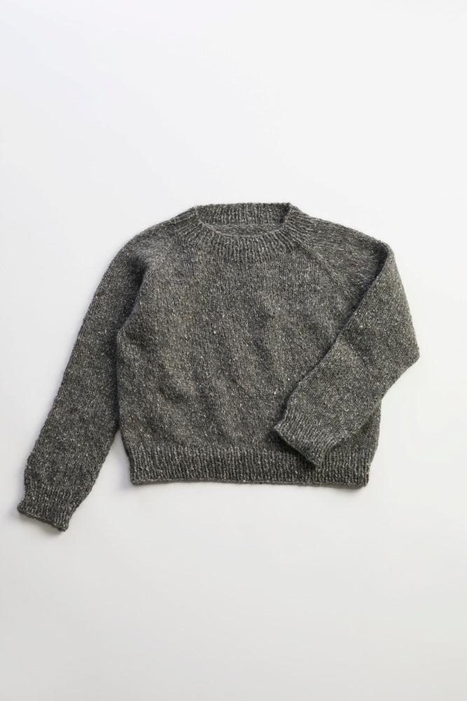 Strickpaket Gaya høstgenser aus Alpakka Lin von Rauma inkl. Anleitung (DE!)