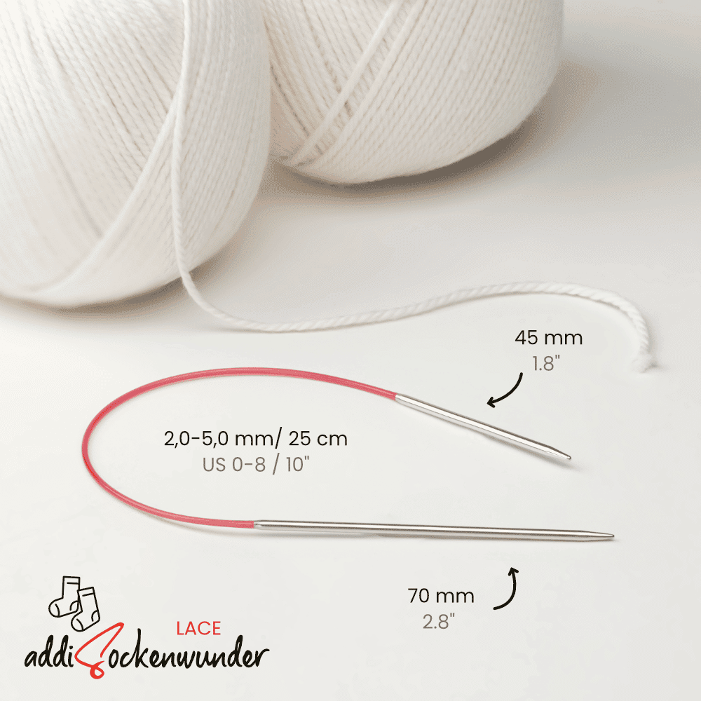AddiSockenwunder Lace 25 cm
