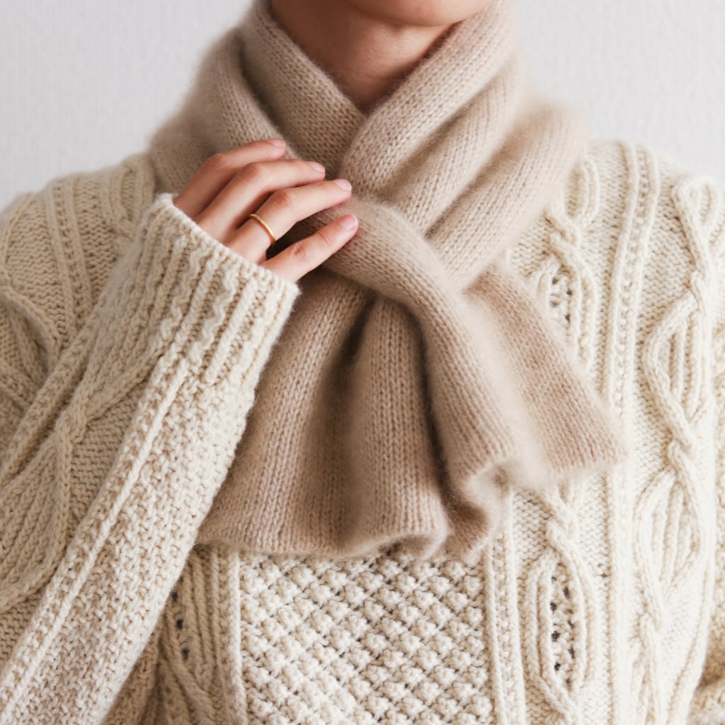 Double Knit Scarf aus Cashmere von Hello Hygge Life