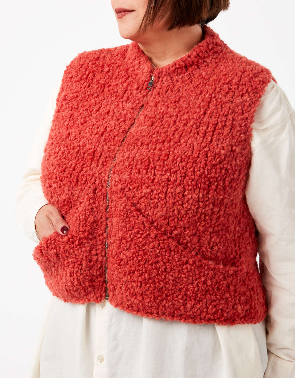 Strickset Flynn Vest von Coco Knits aus Bouclé von Isager