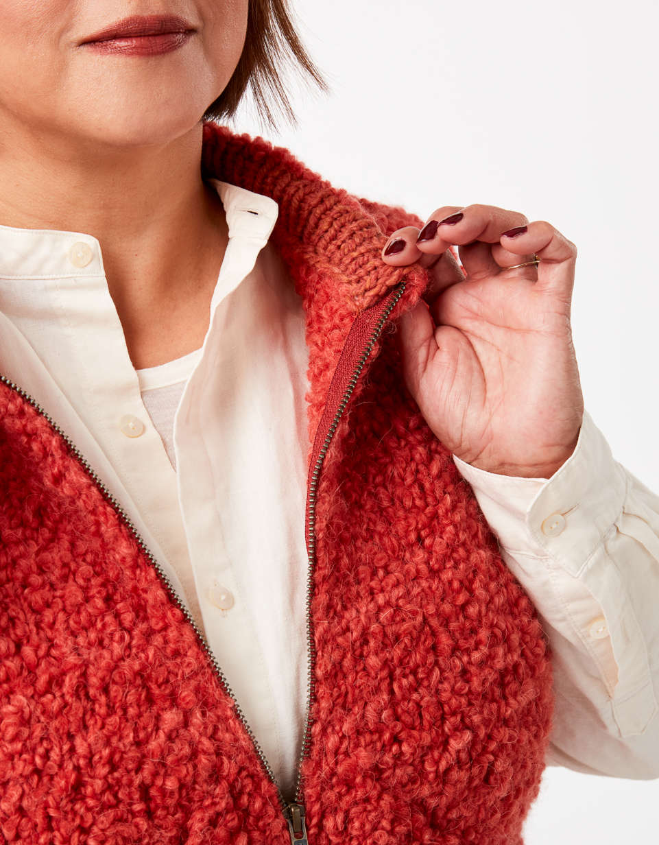 Strickset Flynn Vest von Coco Knits aus Bouclé von Isager