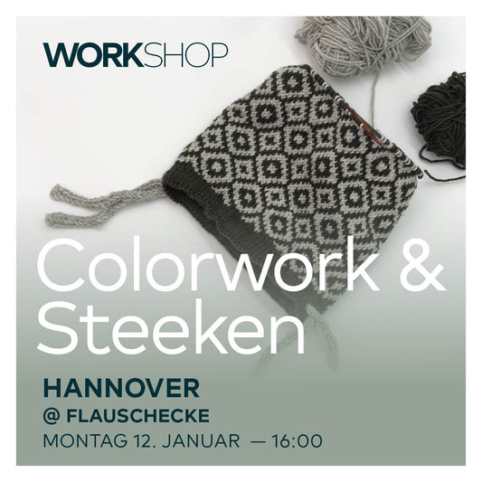 Workshop: Colourwork & Steeken mit Thorsten Duit am 12.01.2026 (4h)