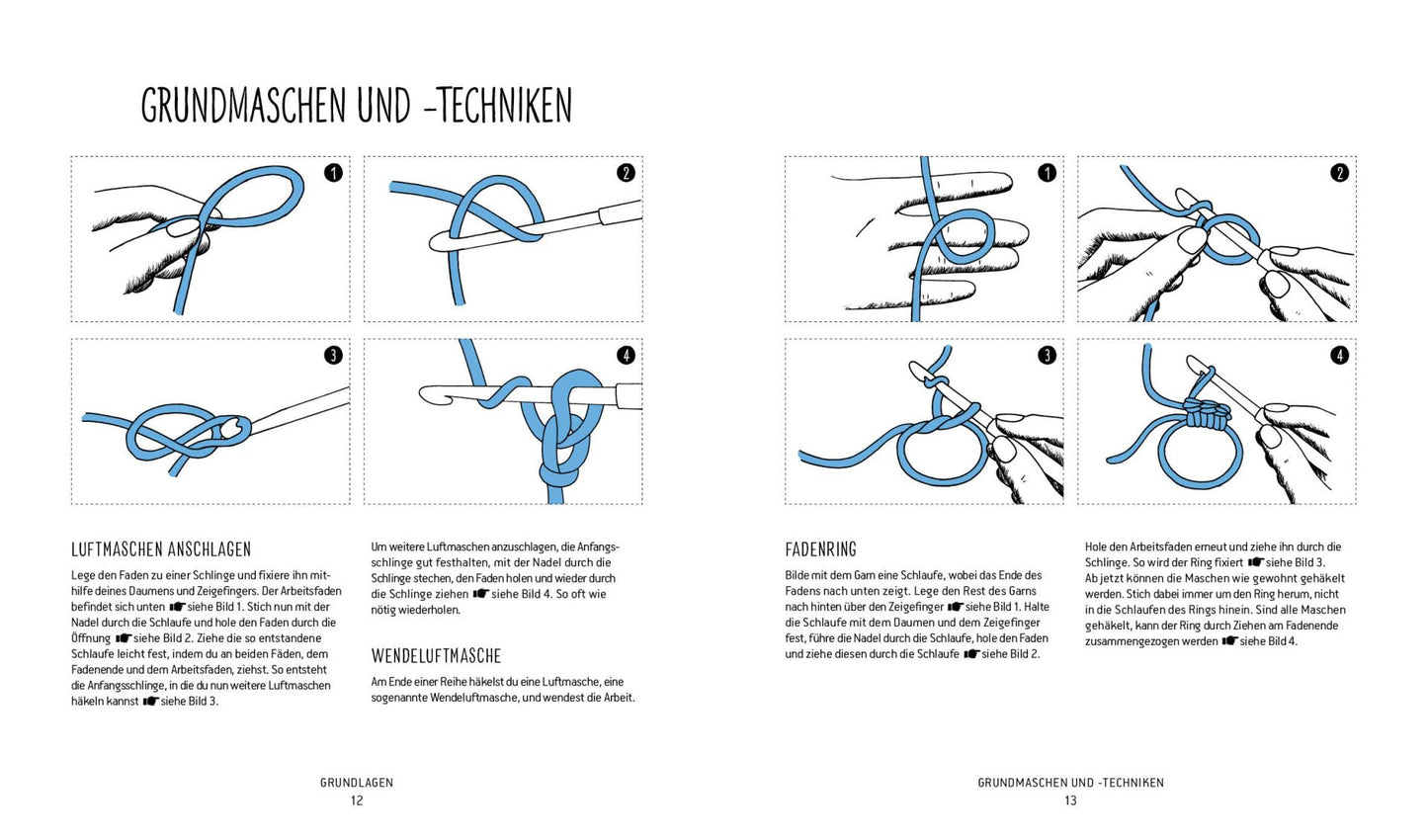 Helden der Kindheit – Das Häkelbuch der Superschurken