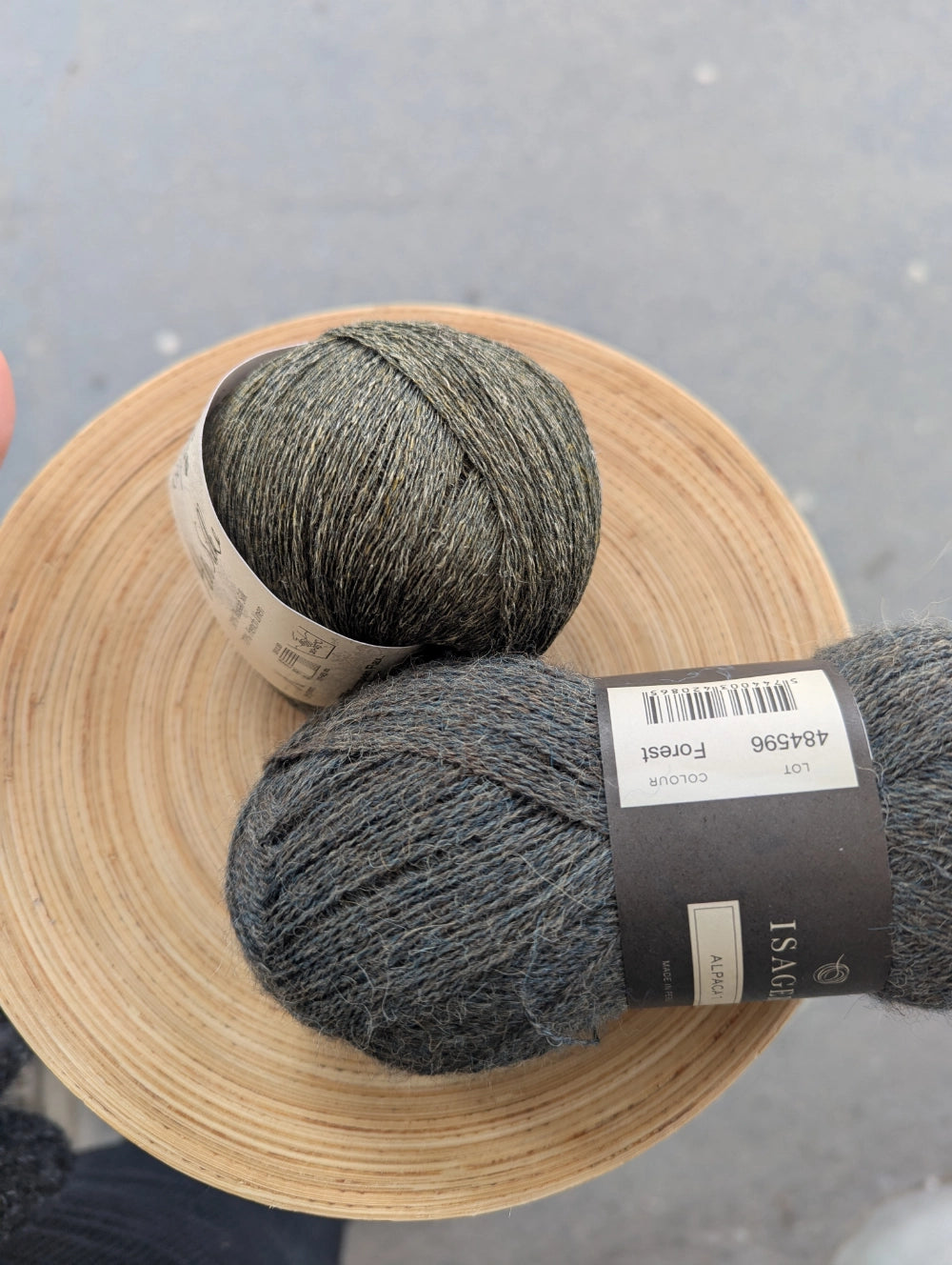 Strickpaket lyra blouse von Aegyoknit aus Hør Silke von Gepard + Beilaufgarn