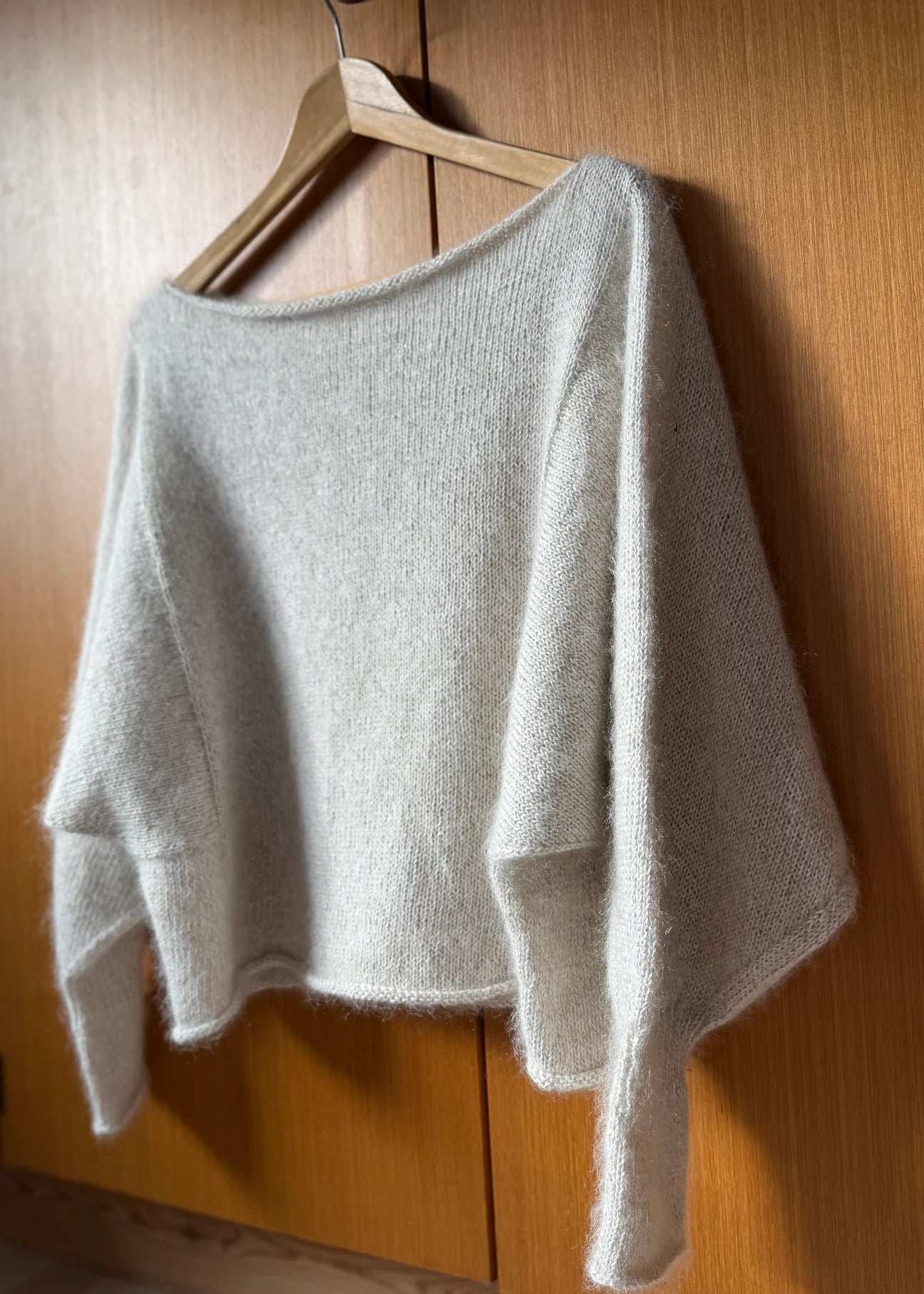 Strickpaket Volare Blouse von Aegyoknit aus dem Originalgarn von Isager