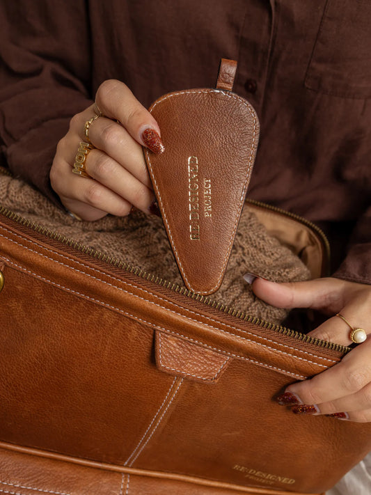 Project 63 - Lederhülle für deine Schere