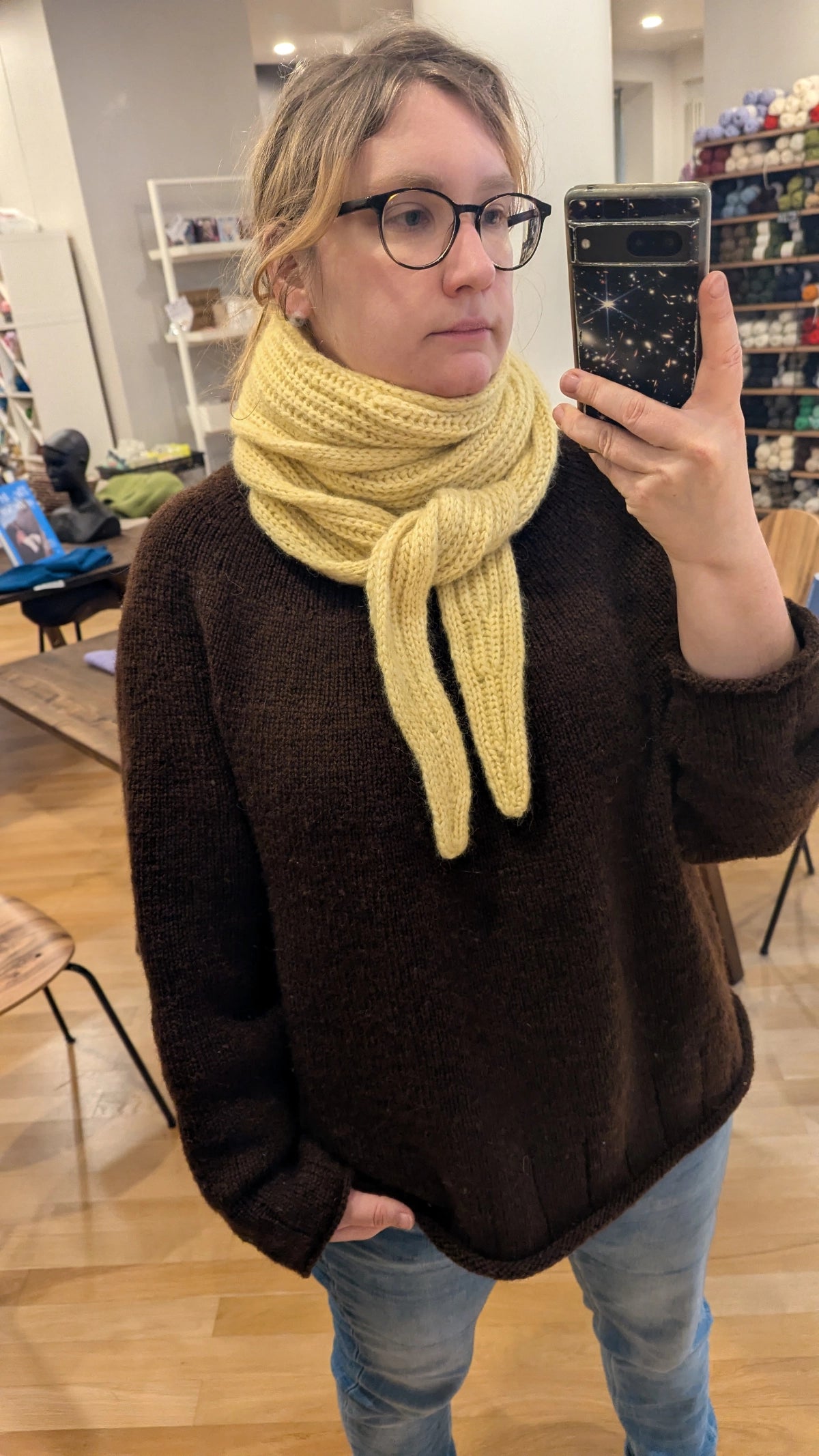 Anleitung Schali Scarf XL