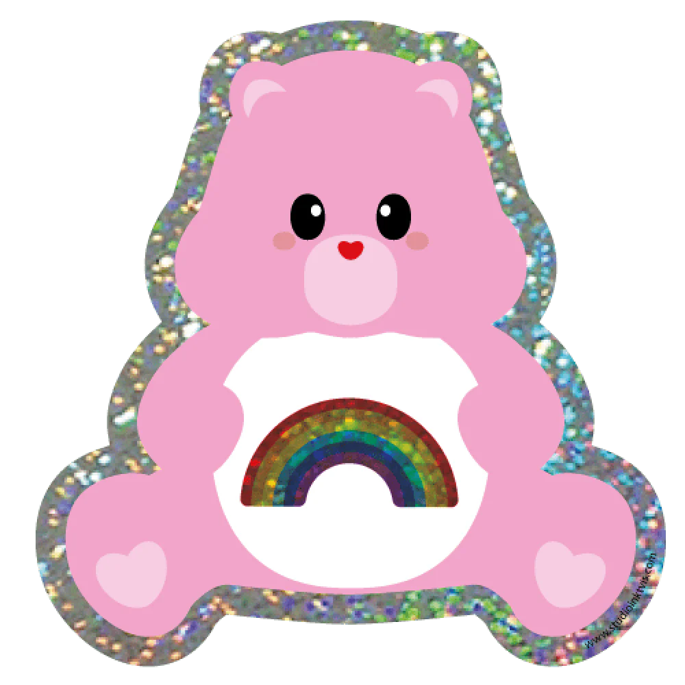 Glitter Sticker - hochwertig & groß!