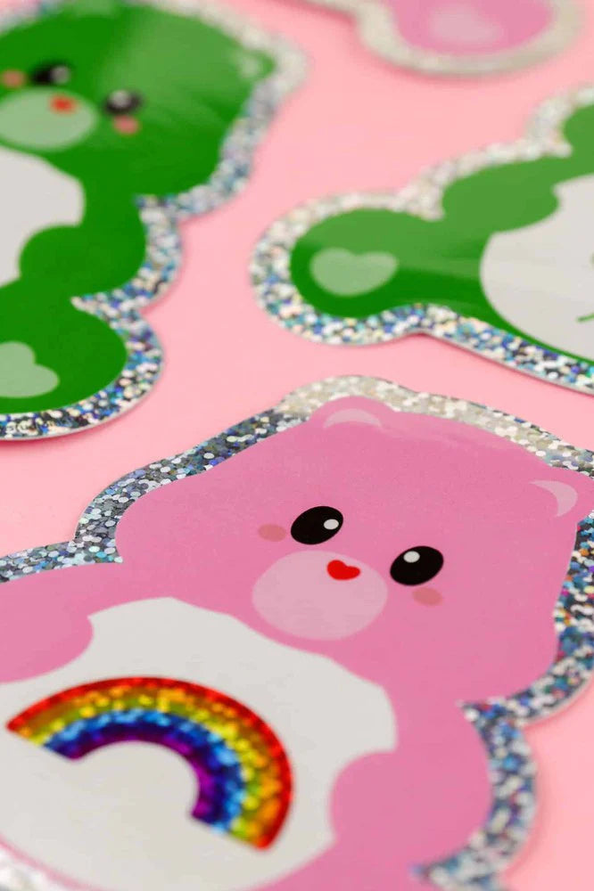 Glitter Sticker - hochwertig & groß!