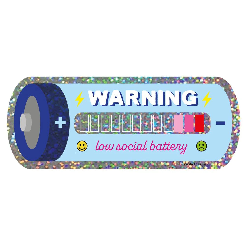 Glitter Sticker - hochwertig & groß!