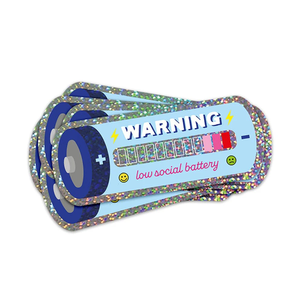 Glitter Sticker - hochwertig & groß!