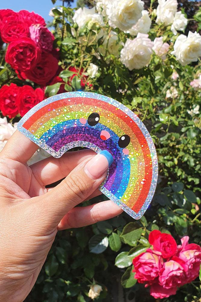 Glitter Sticker - hochwertig & groß!