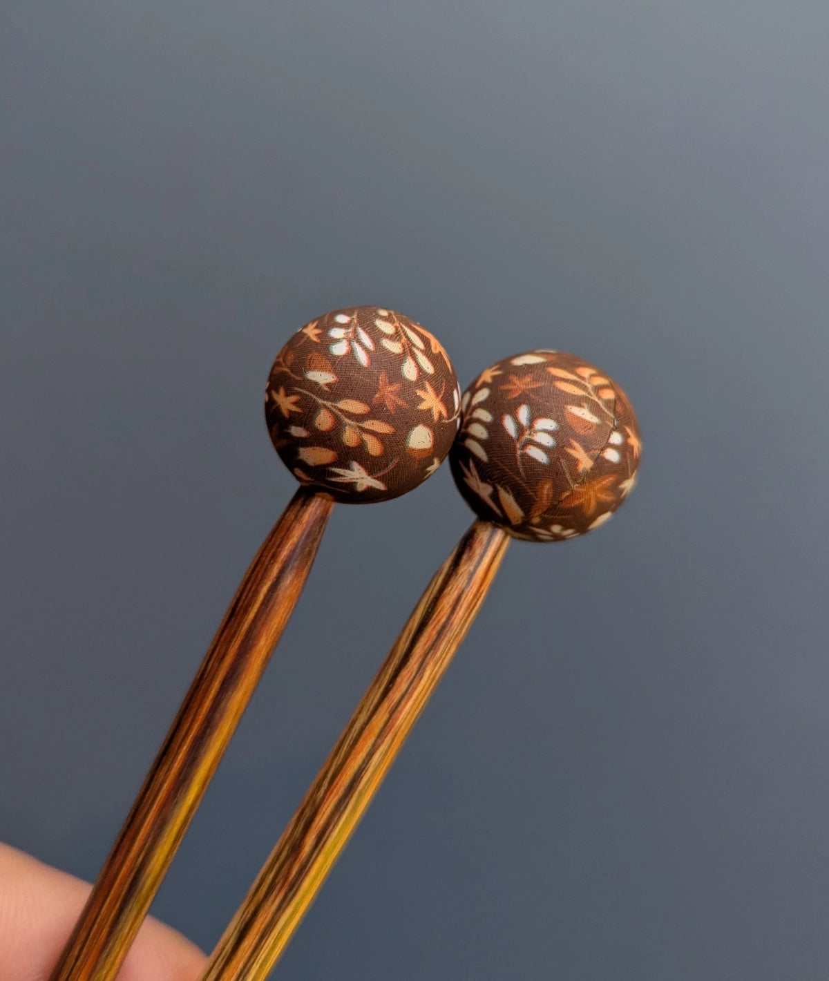 Nadelstopper / Maschenstopper Kugeln & Hexagons (Set 2 Stk.)