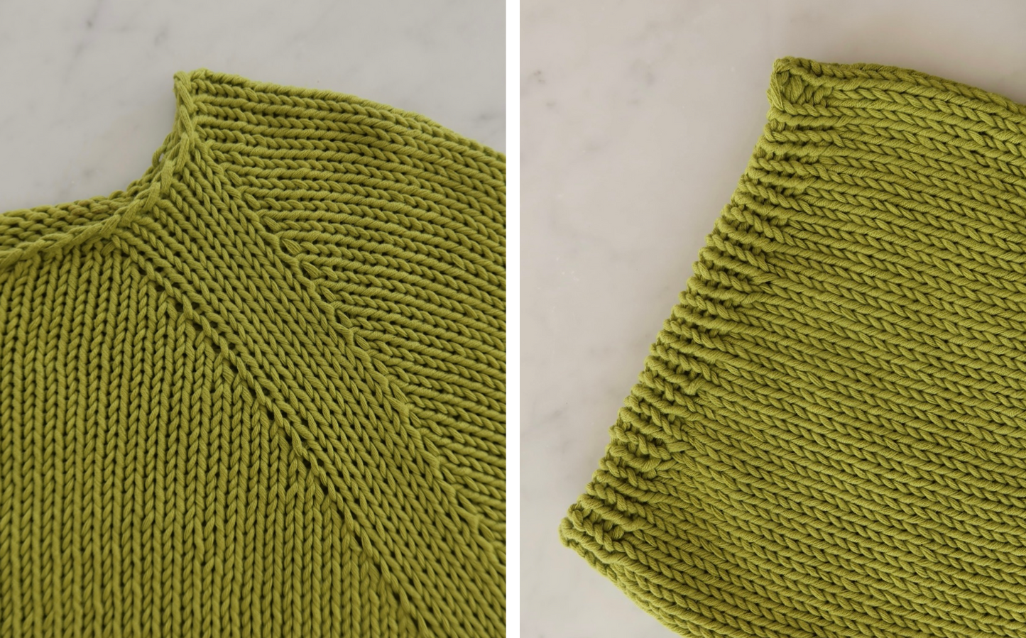 Strickpaket Sidewalk Tee von Spektakelstrik aus Tjukk Bomull von Rauma