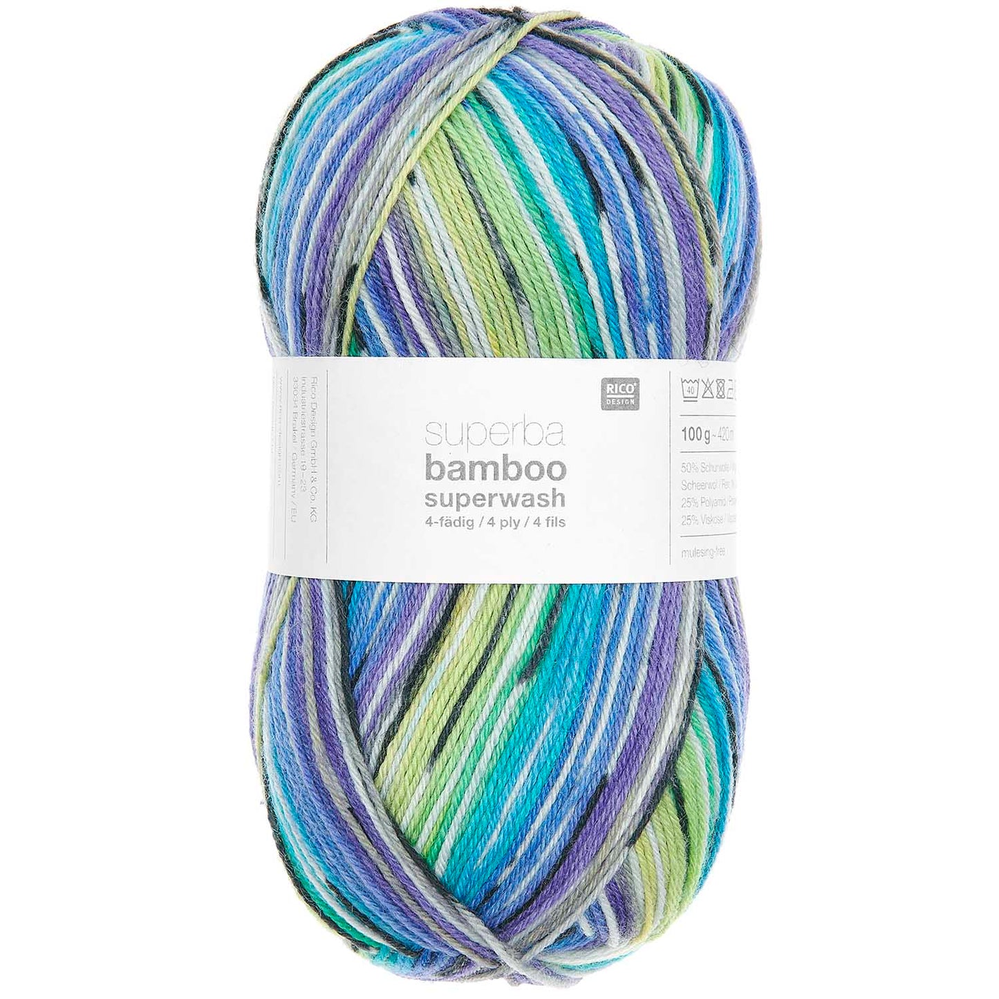 Superba Bamboo superwash 4-fädig