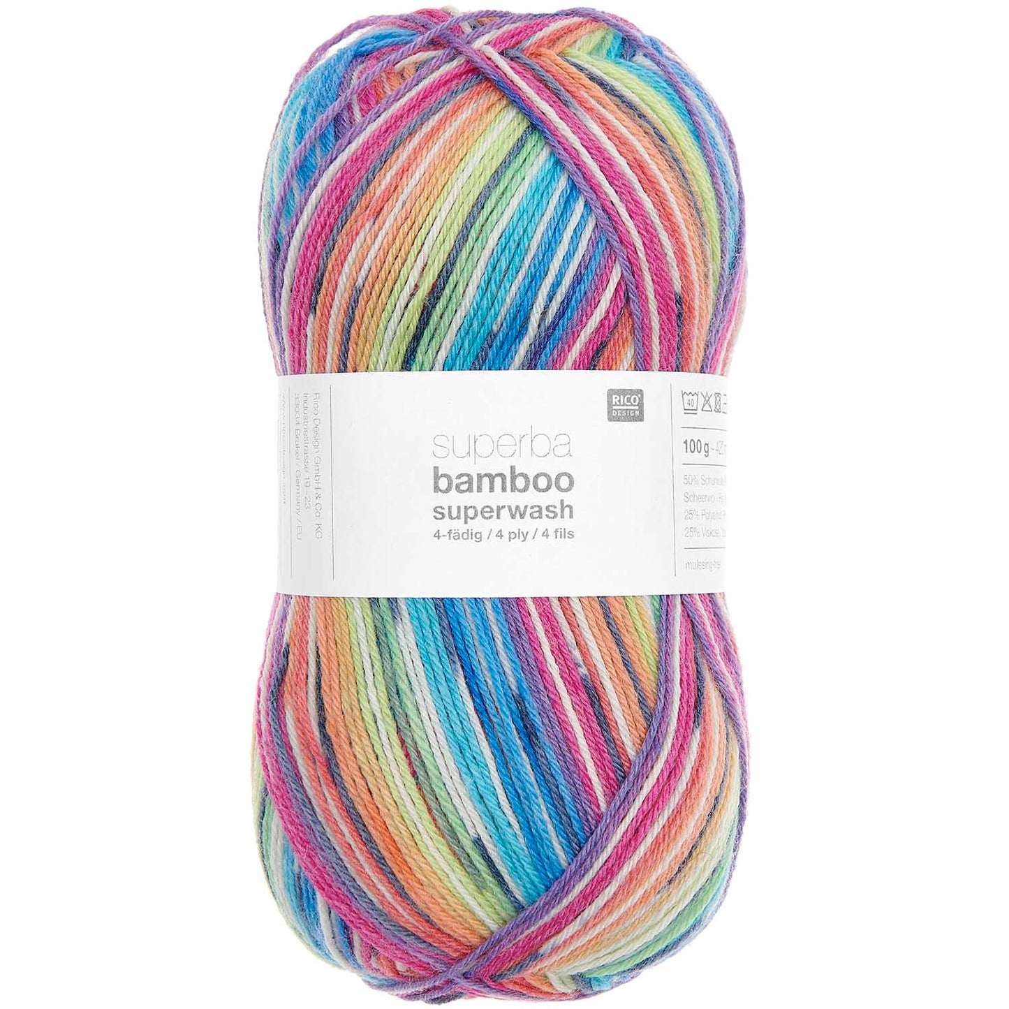 Superba Bamboo superwash 4-fädig