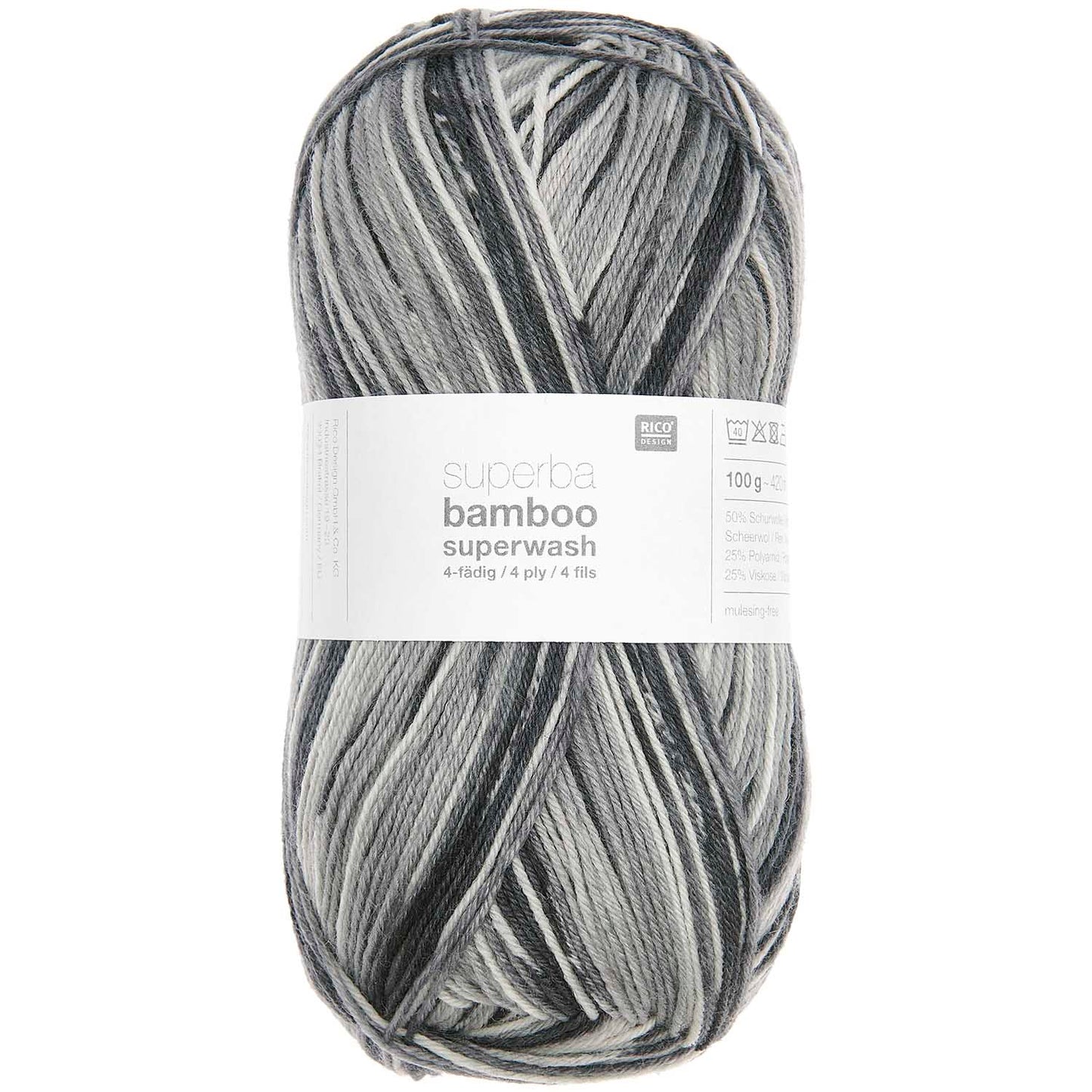 Superba Bamboo superwash 4-fädig