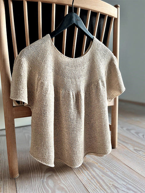 Strickpaket My Wave Tee von NORgardknitters aus dem Originalgarn von Isager