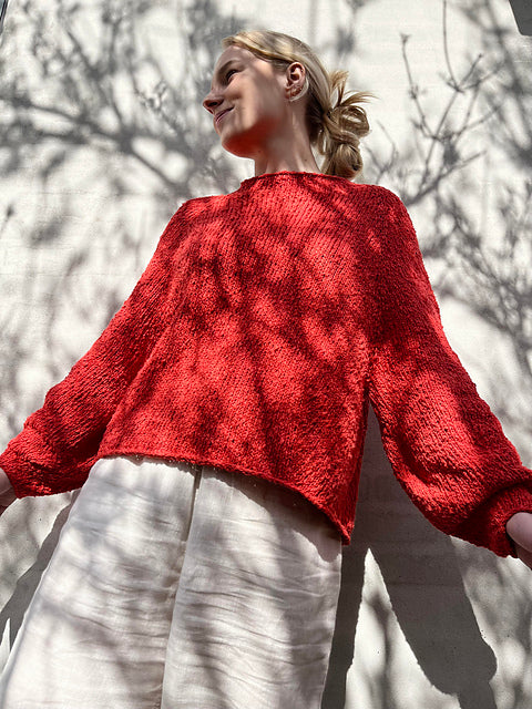 Strickpaket My Bohemian Jumper von NORgardknitters aus dem Originalgarn von Gepard