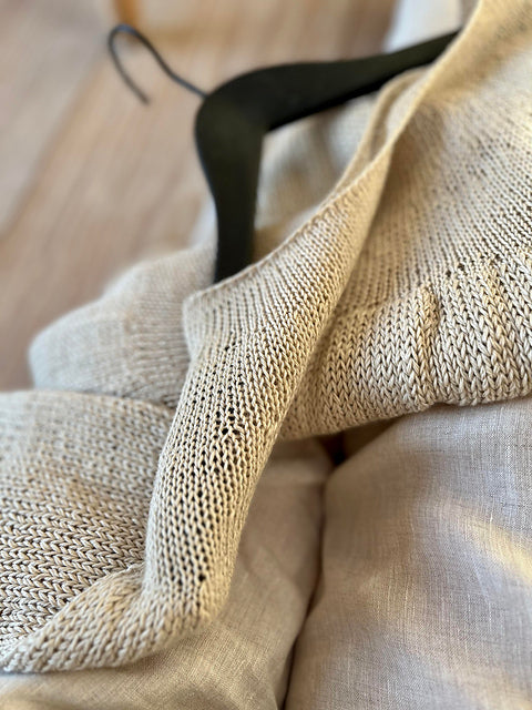 Strickpaket My Wave Tee von NORgardknitters aus dem Originalgarn von Isager
