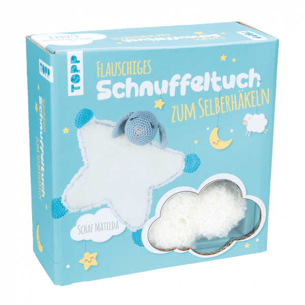 Flauschiges Schnuffeltuch Schaf Matilda