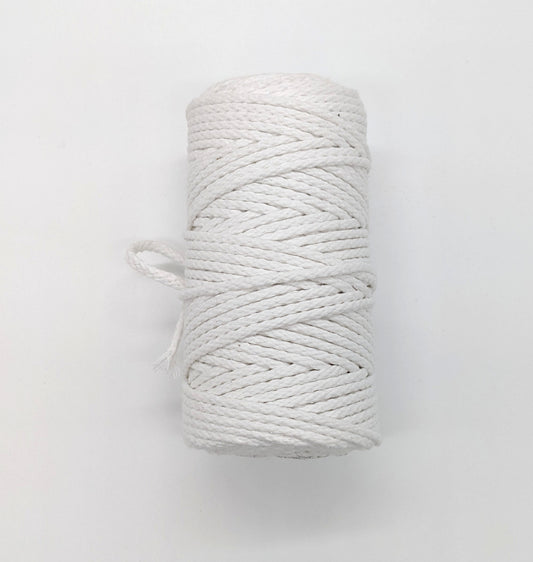 Makramee Garn geflochten 4mm