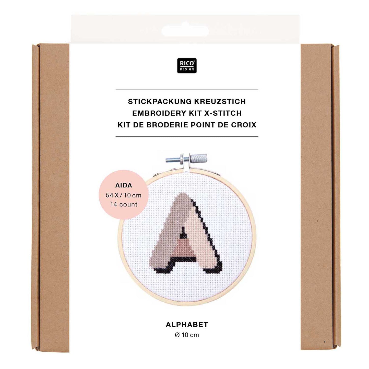 Stickpackung Mini Kit Alphabet