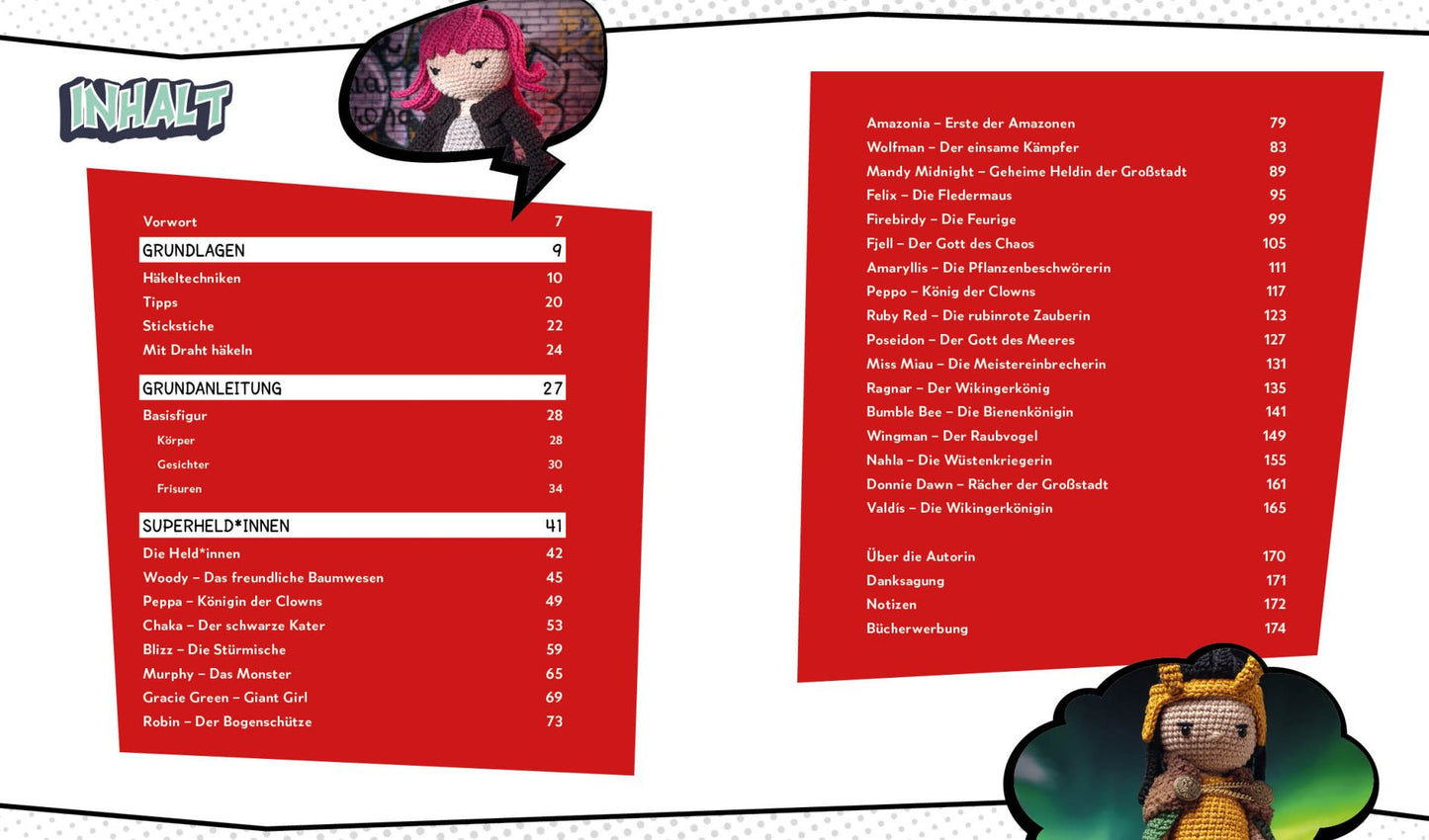 Superheld*innen häkeln