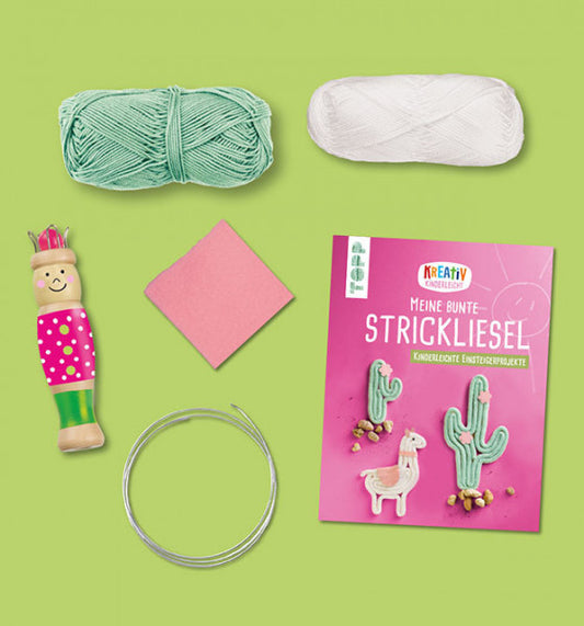 Meine bunte Strickliesel (Kreativ-Set)