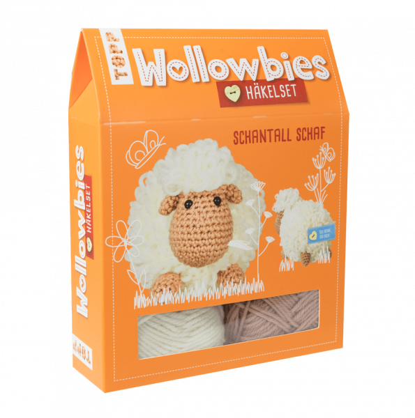 Wollowbies Häkelset Schantall das Schaf