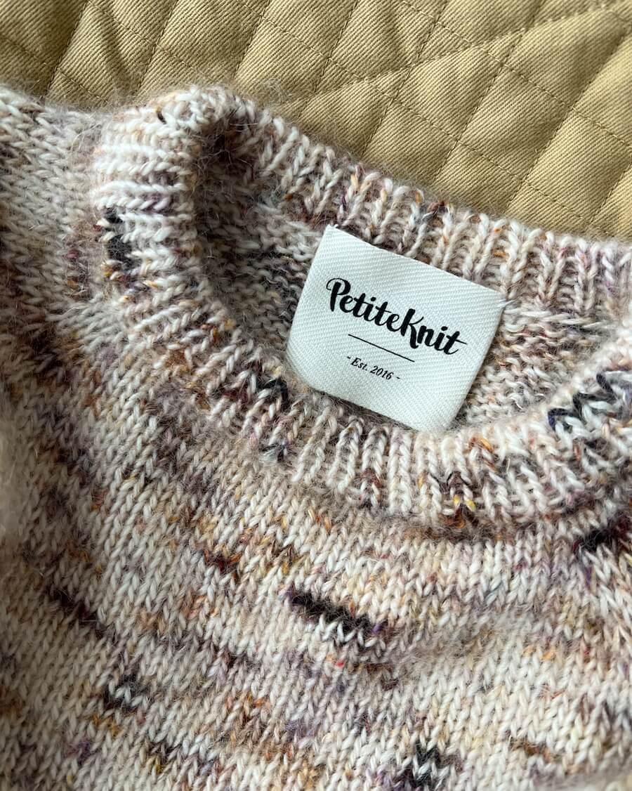 PetiteKnit Baumwoll-Label (diverse)