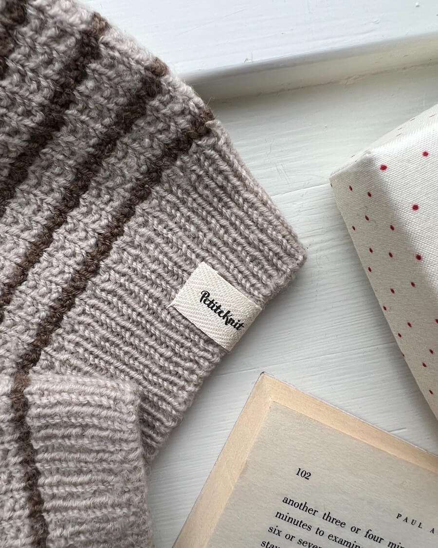 PetiteKnit Baumwoll-Label (diverse)