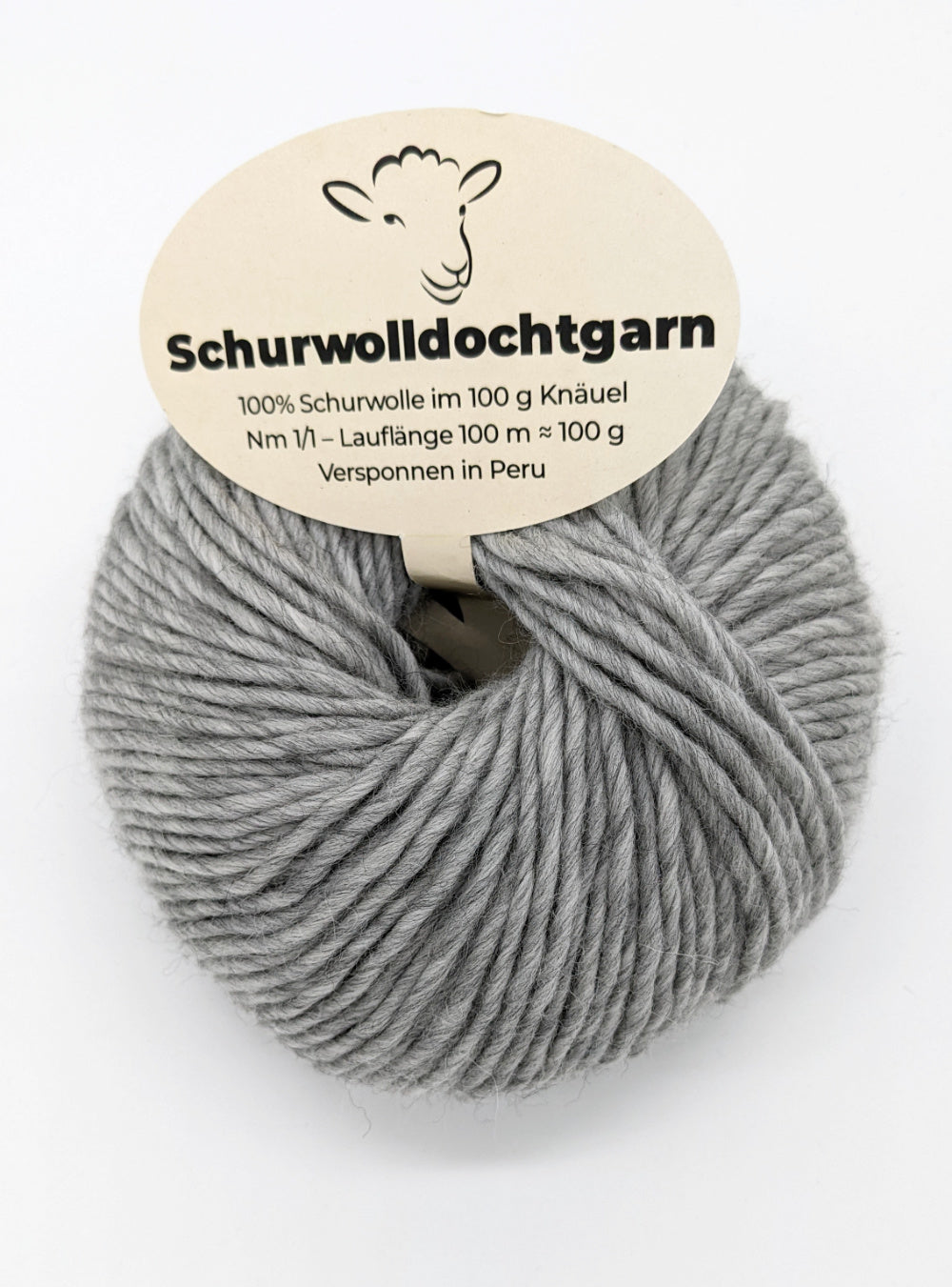 Schurwolldochtgarn