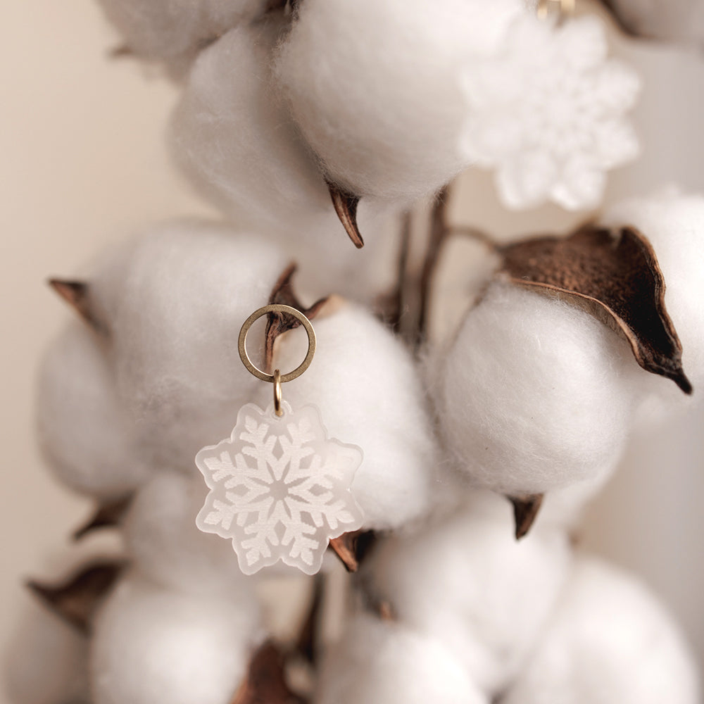 Maschenmarkierer Candy Cane / Schneeflocke (Set 3 Stk.)