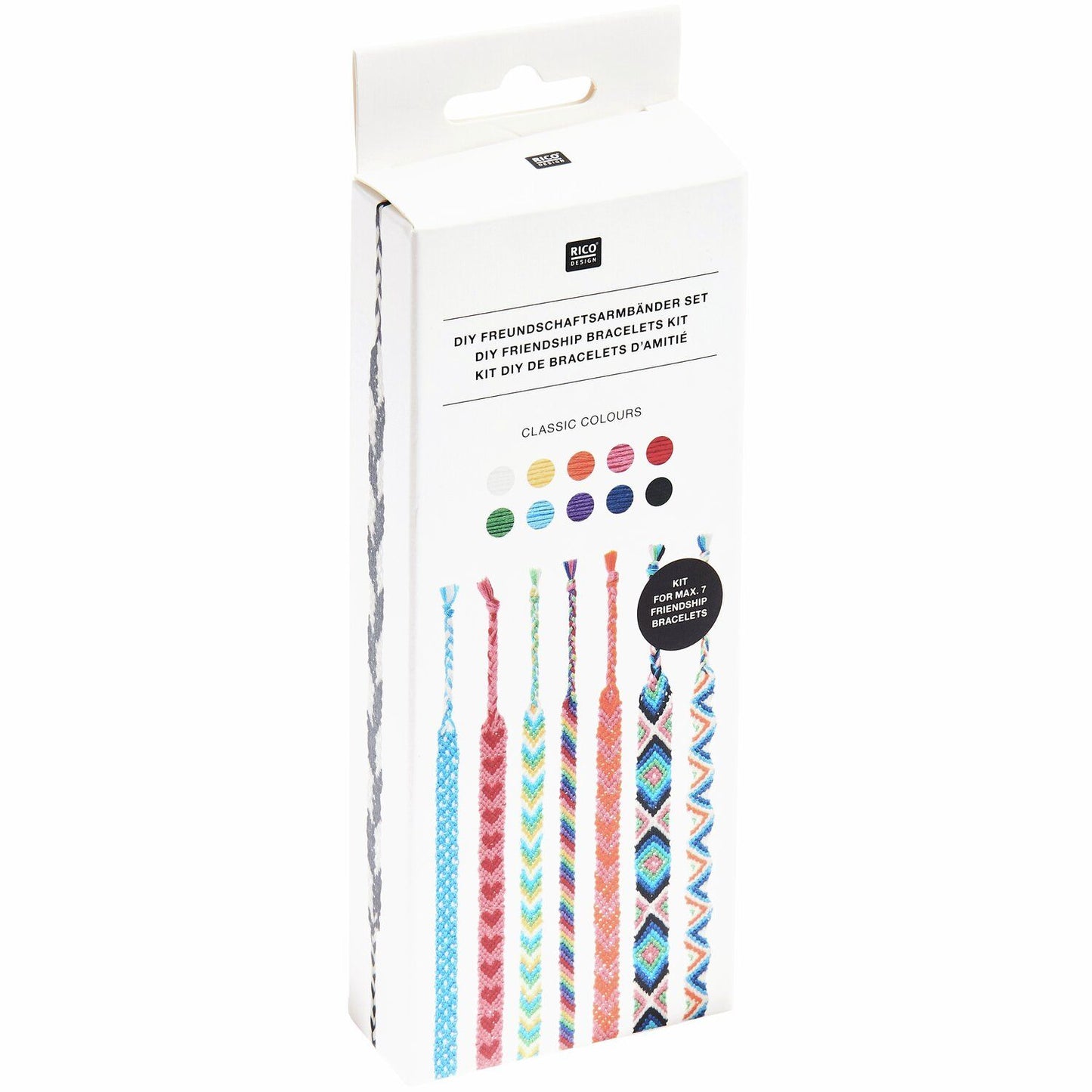DIY Freundschaftsarmbänder Set (div. Farben)