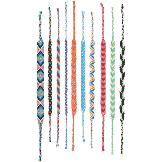 DIY Freundschaftsarmbänder Set (div. Farben)
