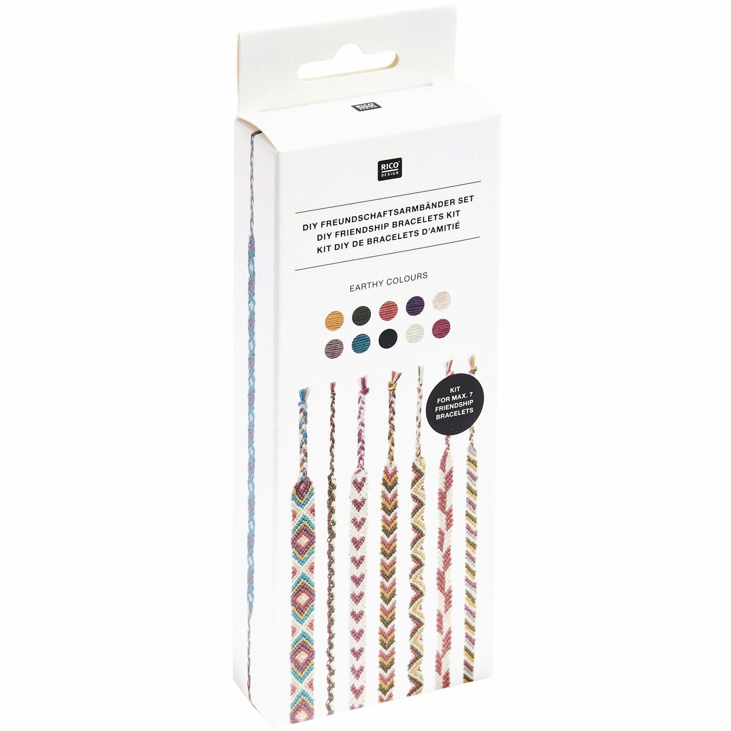DIY Freundschaftsarmbänder Set (div. Farben)