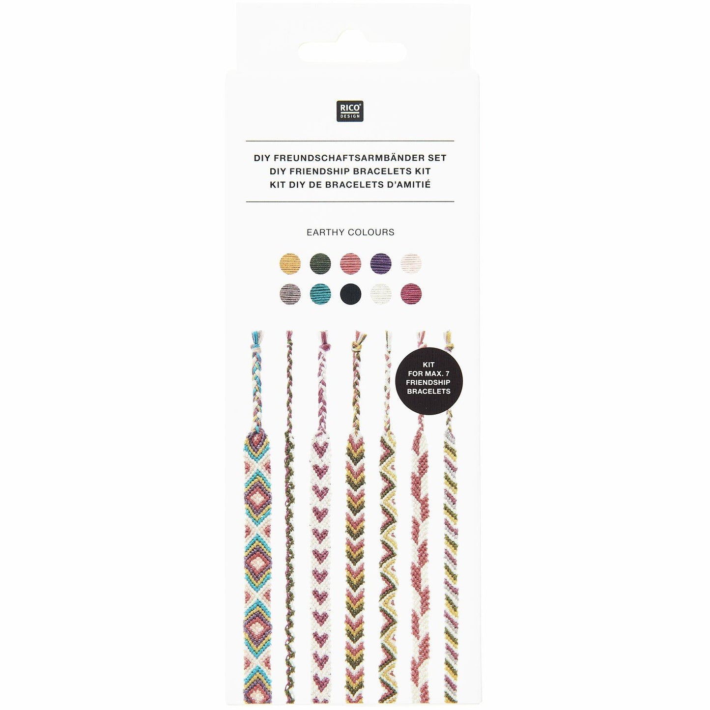 DIY Freundschaftsarmbänder Set (div. Farben)