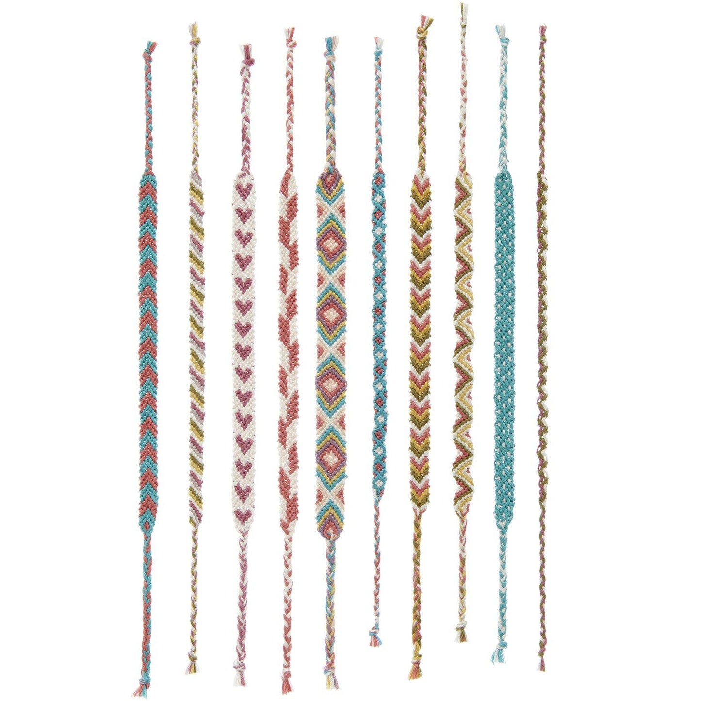 DIY Freundschaftsarmbänder Set (div. Farben)