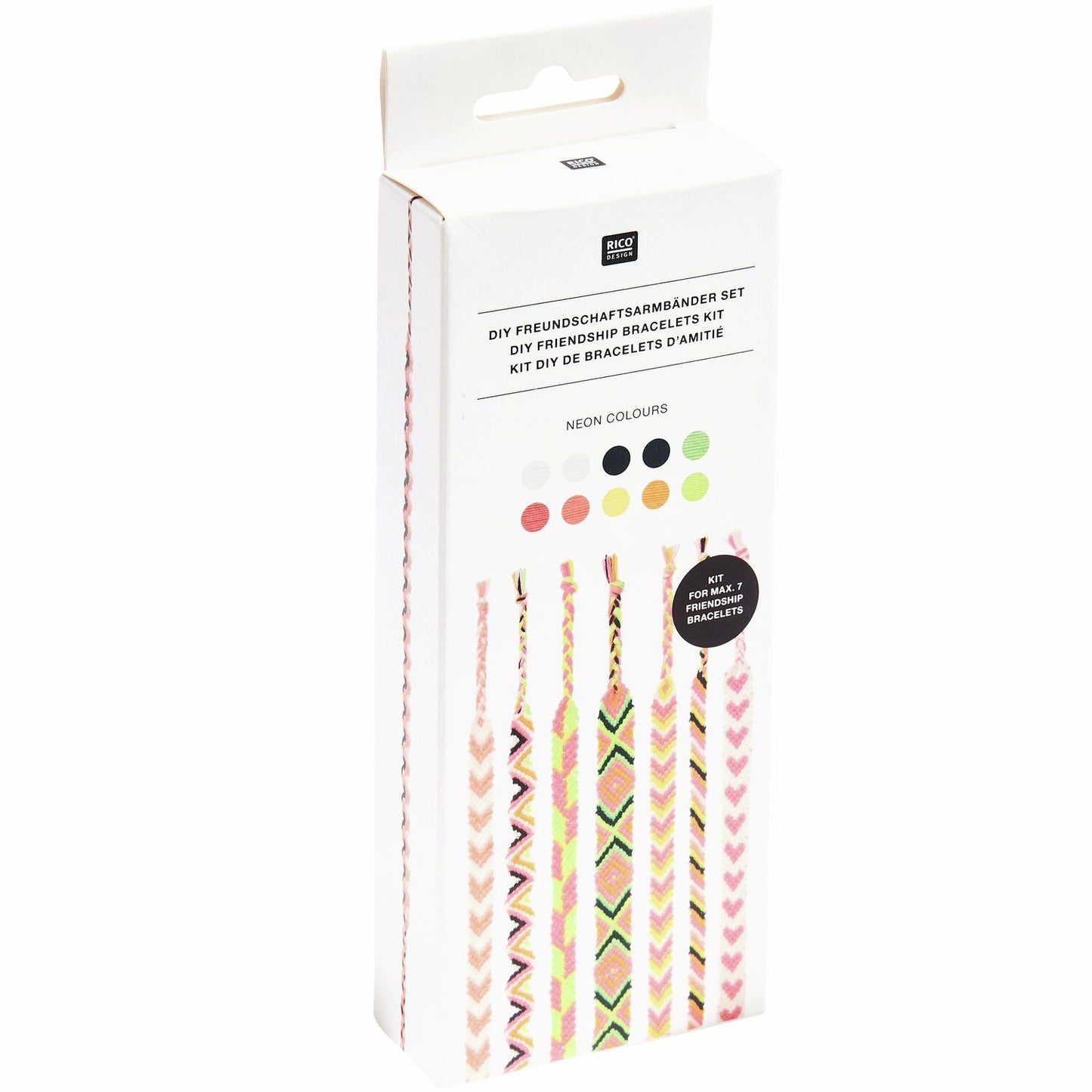 DIY Freundschaftsarmbänder Set (div. Farben)