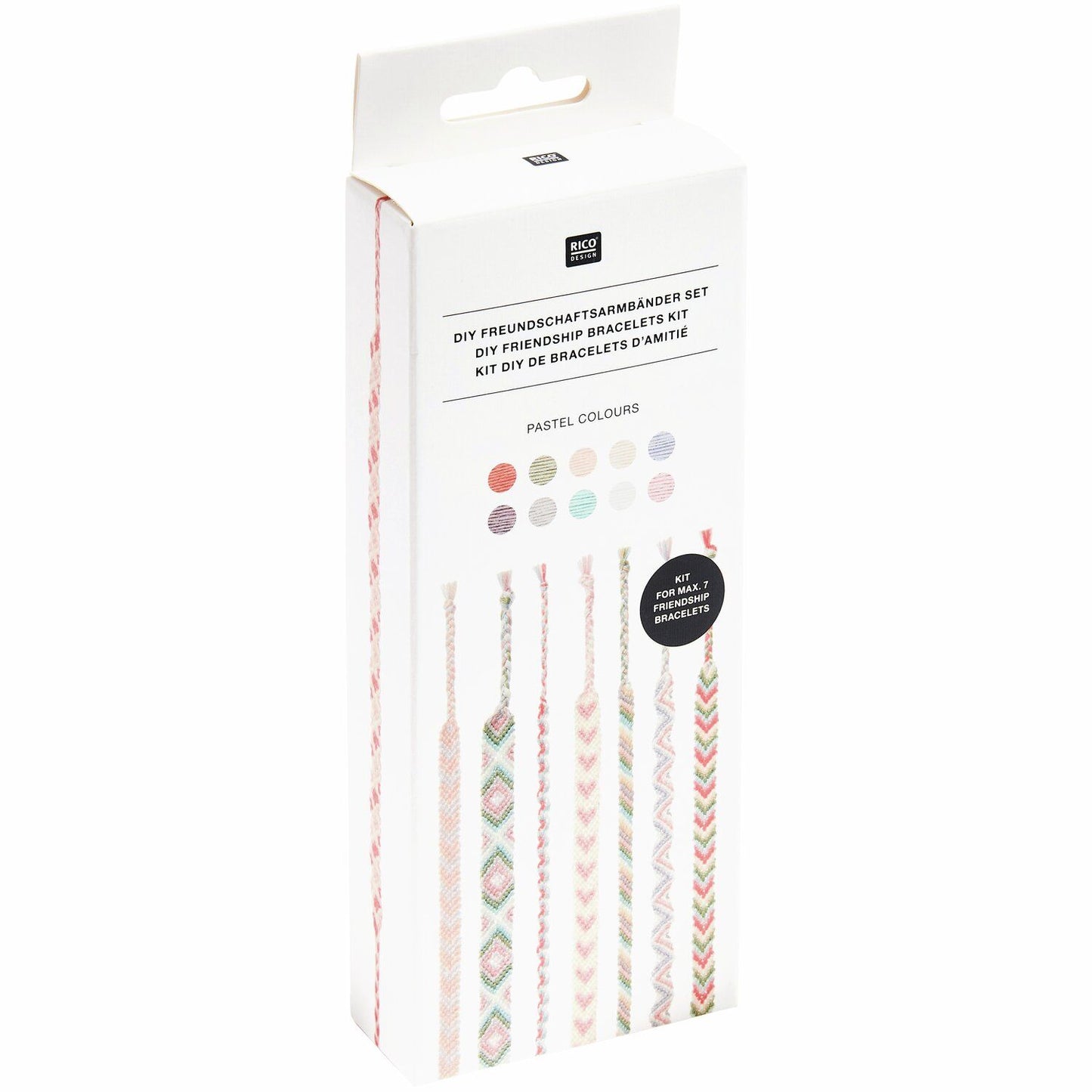 DIY Freundschaftsarmbänder Set (div. Farben)