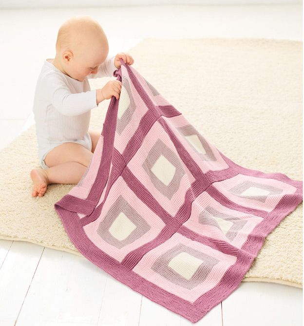 Lydia Klös: Babydecken stricken