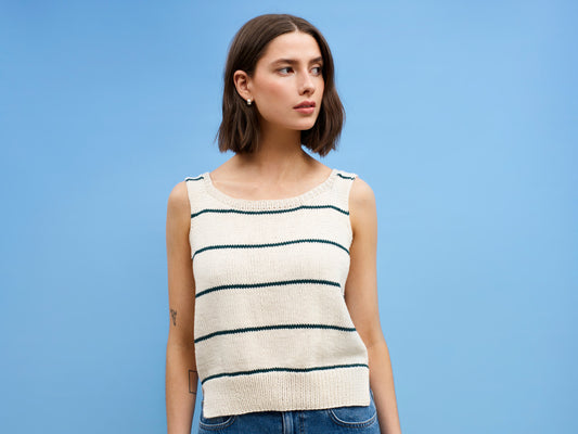 Strickpaket Pir Singlet aus Petunia von Rauma inkl. Anleitung (NOR)