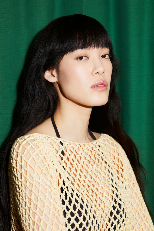 Häkelpaket Pacific Genser aus Petunia von Rauma inkl. Anleitung (NOR)