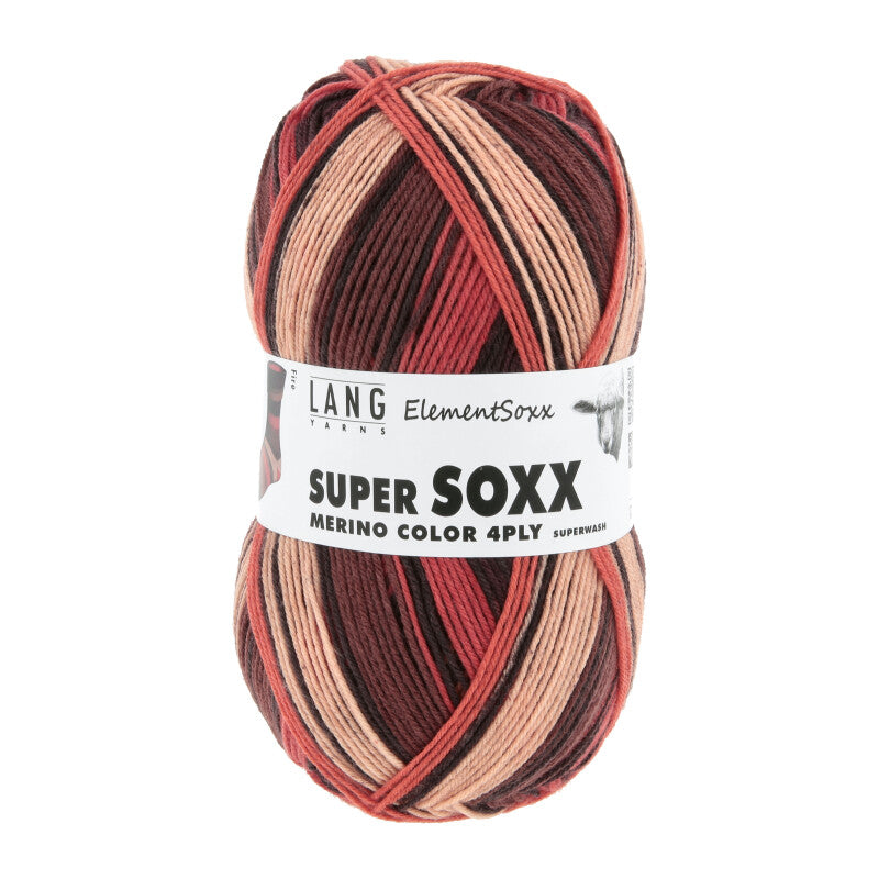 Super Soxx Merino Color 4-fach - aka die "Männersocke"