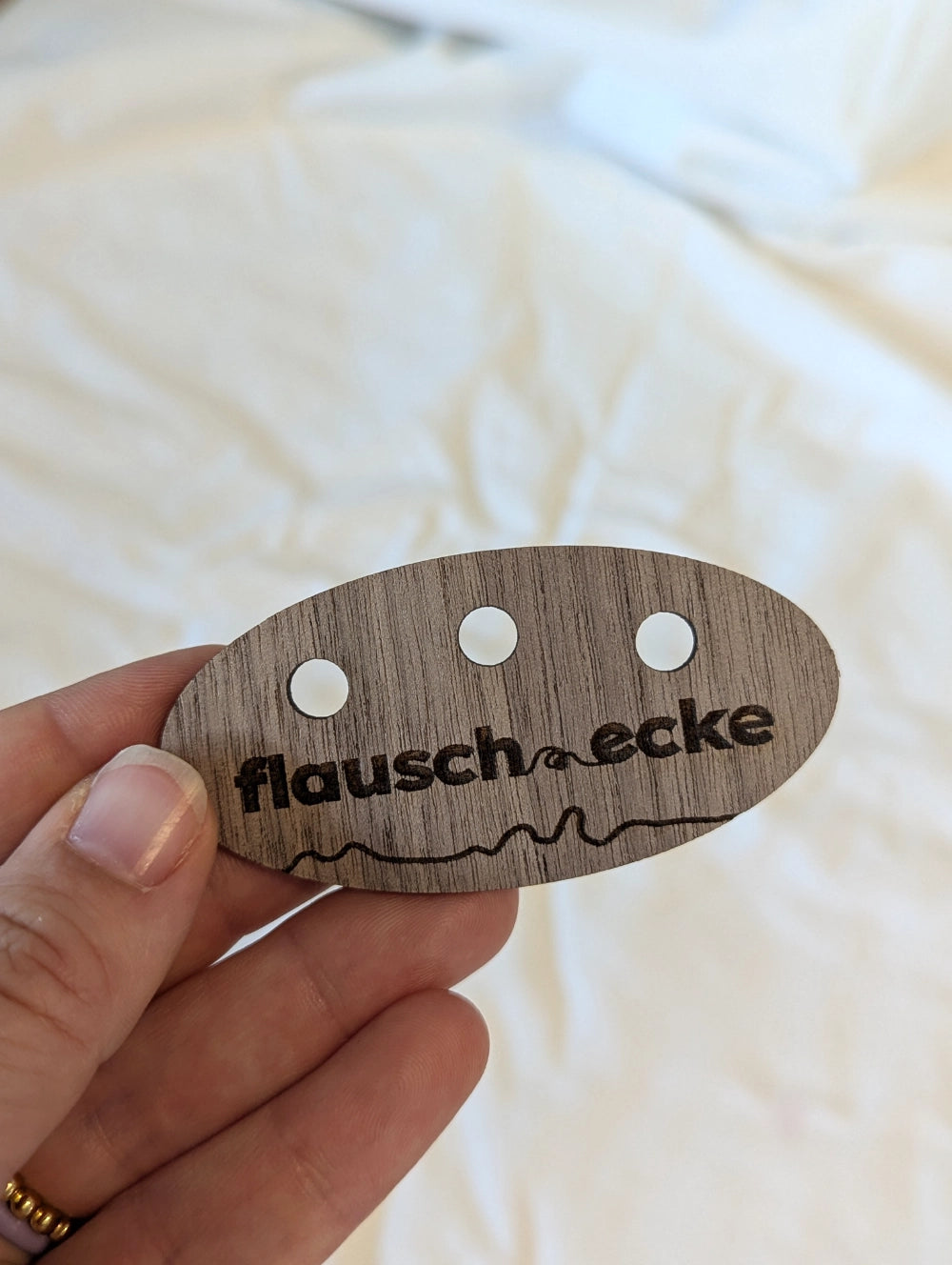 Flauschecke Fadenteiler