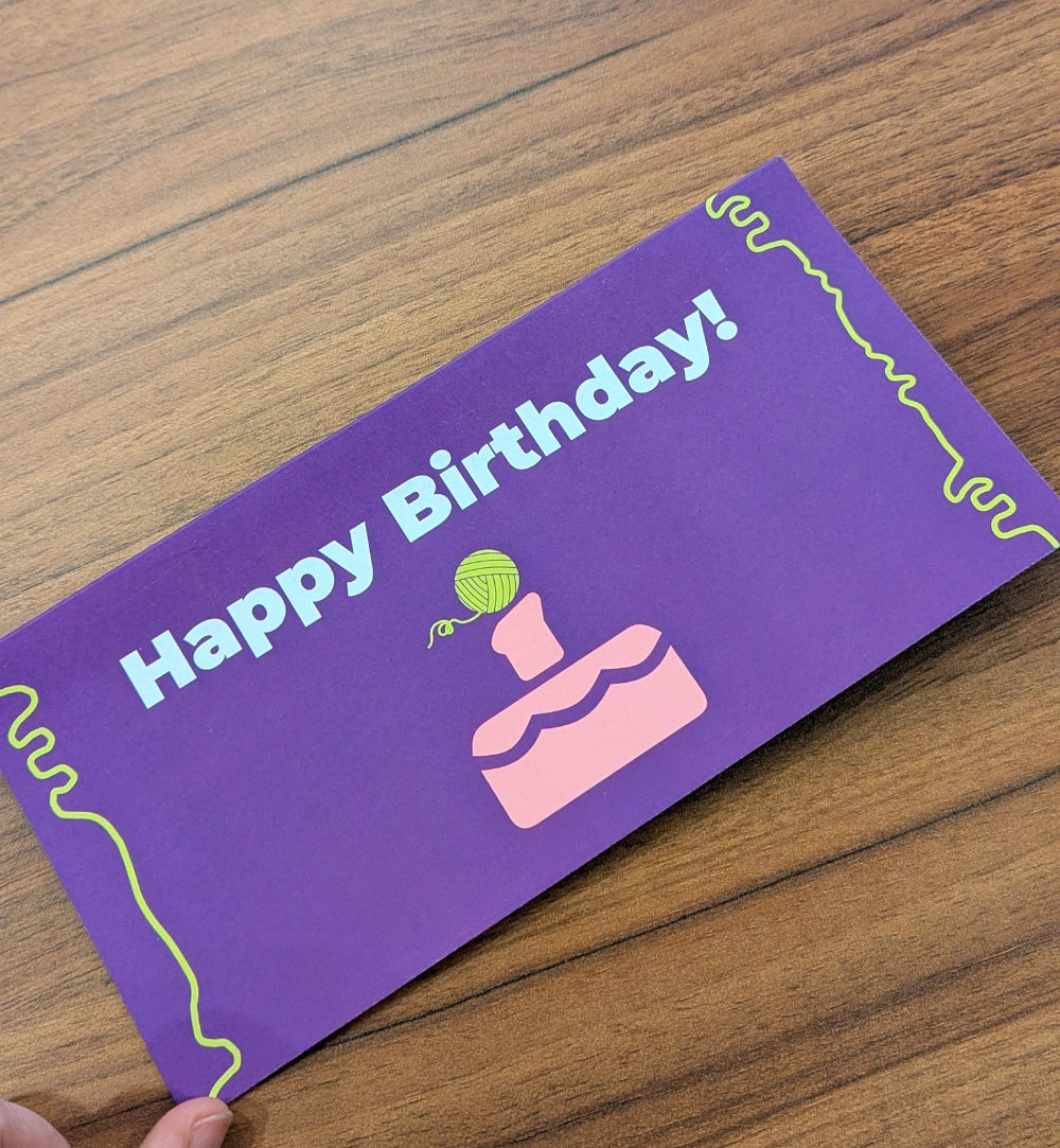 Geschenkgutschein (physische Karte via Post)